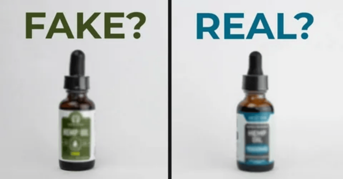 How to Spot Fake CBD Products (Before You Buy)